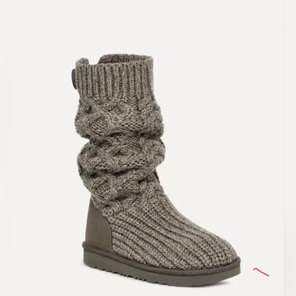 UGG Toddler Classic Cardi Cabled Knit. NWT - Picture 2 of 6